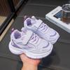 Kids Running Shoes Boys Girls Soft Sole Mesh Casual Sneakers With Hook Loop Closure