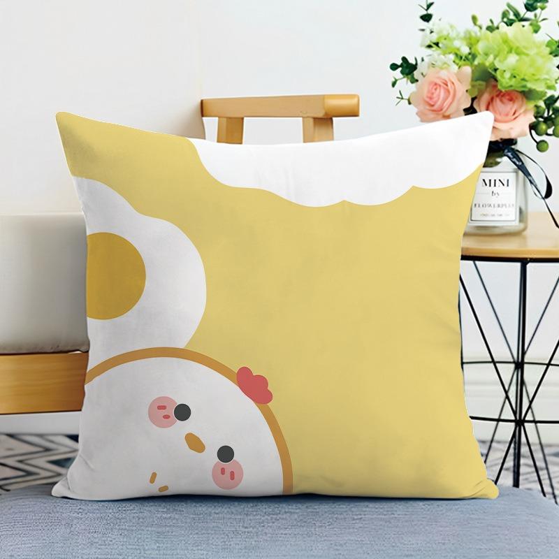 

Мультяшный простой принт декоративная наволочка спальня гостиная квадратная подушка наволочка 40x40cm