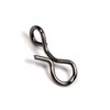 `Links Fly Fishing Snap Hooks Connectors Stainless Steel S/M/L 50pcs/set Useful`