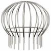 Gutter Leaf Guard 2 Pcs Silver 160 Mm Stainless Steel