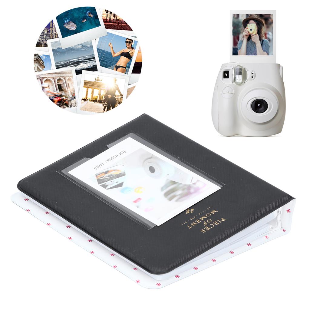 3in 64 Pockets Photo Card Storage Case Photo Album for 9