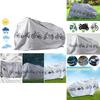 Versatile Grey Bike And E-scooter Cover Offering Sun Protection And Wind Resistance