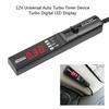 Turbo Timer Kit Universal Car Auto Turbo Timer Device Turbo Digital LED Display Black Pen Control Unit (Red)