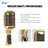 Classic Retro Dynamic Wired Microphone for Stage Performance and KTV