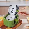 4/6Pcs Stackable Cartoon Panda Snack Dish Creative Ingredients Sauce Plate  Hotpot