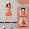 Women's Quick-Dry Summer Sportswear Set: Badminton, Tennis Skort & Yoga Suit