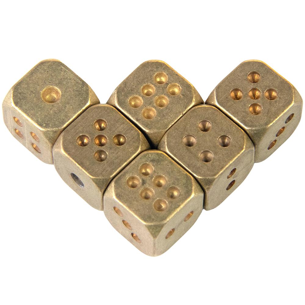 Dés polyédriques en métal D6, barre de club, outil de jeu de rôle
