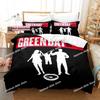 3D Green Day ' AMERICAN IDIOT Bedding Set Duvet Cover Full Queen King Size Pillowcase Bed Printed Aldult Kid Bedroom Single Twin