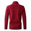 Men's Knit Sweater Neck Gaiter with Buttons, Loose Style for Autumn/Winter