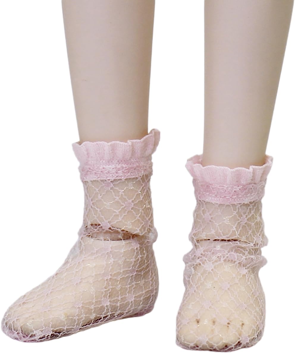 

MDD прозрачный и мягкий с блестками одежда для 40см BJD куклы [Petite Marie] 1/3 совместимый, прикосновение, носки, розовый, кукла, [Petite Marie] [№0209]