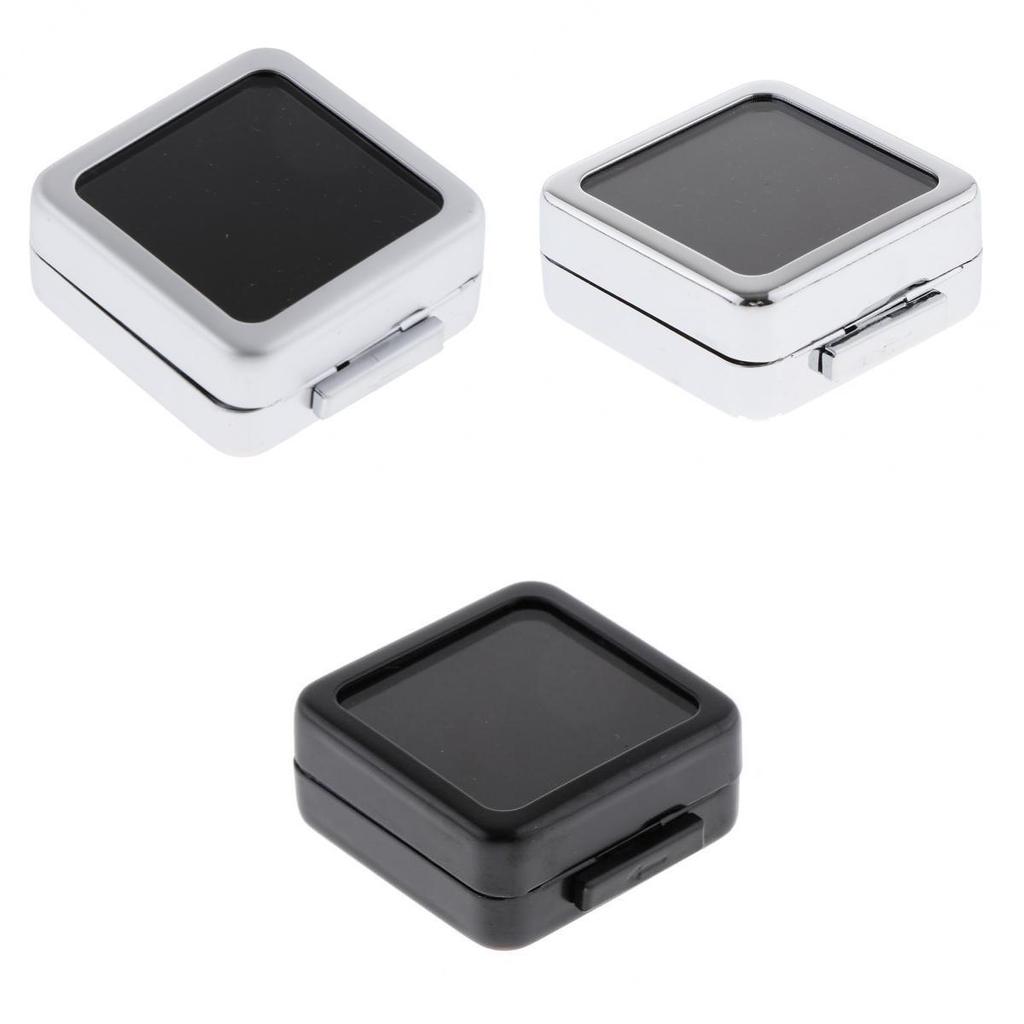 3pcs Metal Jewelry Gift Box Loose Organizer Case