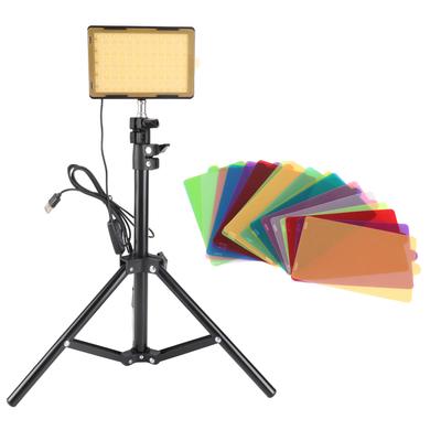 2PCS LED Video Light Multipurpose USB Photo Lights Photography Lighting Kit for Video Conferencing
