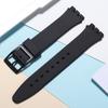16mm 17mm 19mm 20mm Wasserdichtes Silikon-Uhrenarmband für Swatch Weiches Gummiarmband Buntes Armband Ersatz Uhrenzubehör