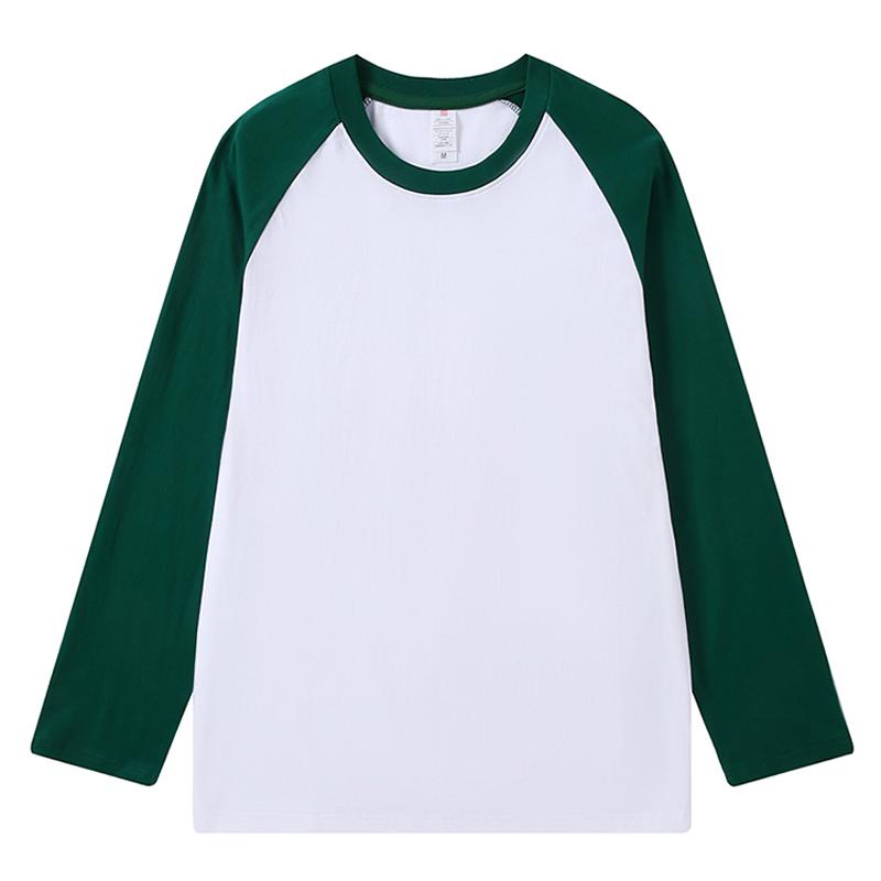 Zirunking 2024 Summer Autumn Longsleeve Loose Causal Unisex Tops 100% Cotton T-shirts Multi Colors Long Sleeve Street Tees HMCJC
