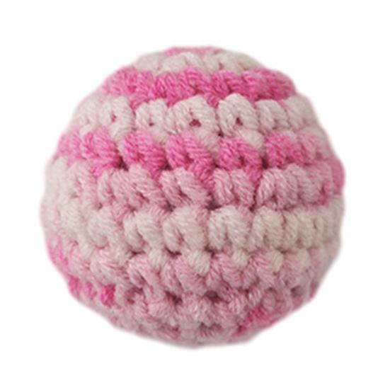 Interactive Cat Toys Wool Teaser Ball for Crocheted Ball Bite-Resistant Scratching Chasing Plush C