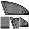 Car Screen Window Sunshade Universal Side Window Shade Curtain Repellent Mosquito Mesh Net Car Interior Front Window