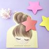10 Big Star Pastel Color Snap Clip Hair Pin Hair Clip Bangs Accent Y2K Look Girl Group Date Star Hair Pin