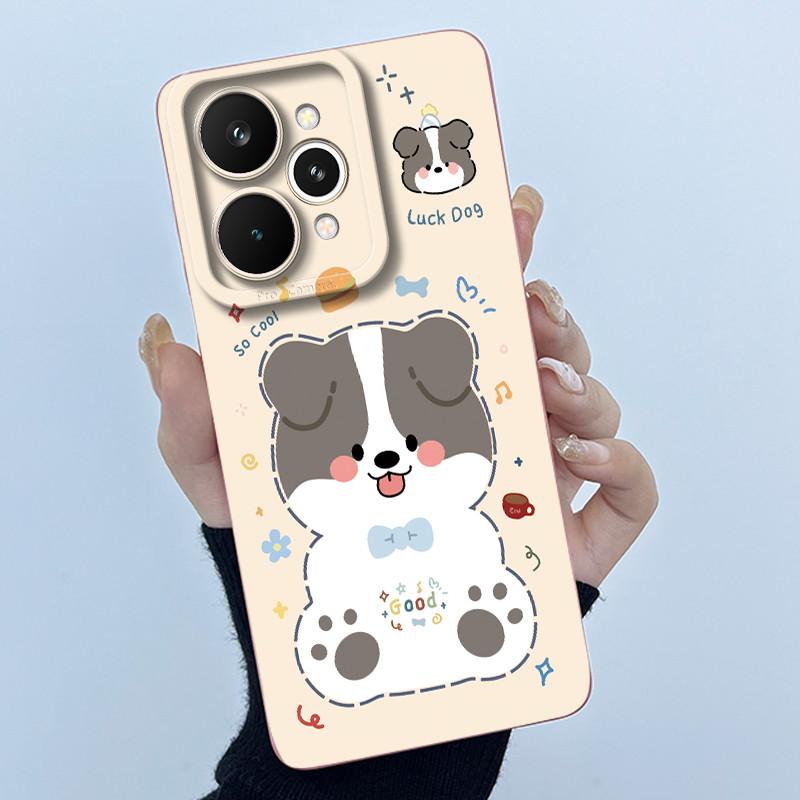 For Realme 15 Pro 5G Phone Case Cute Panda Girl Cats Liquid Silicone Soft Back Cover For Realme15 15Pro High Quality Phone Shell
