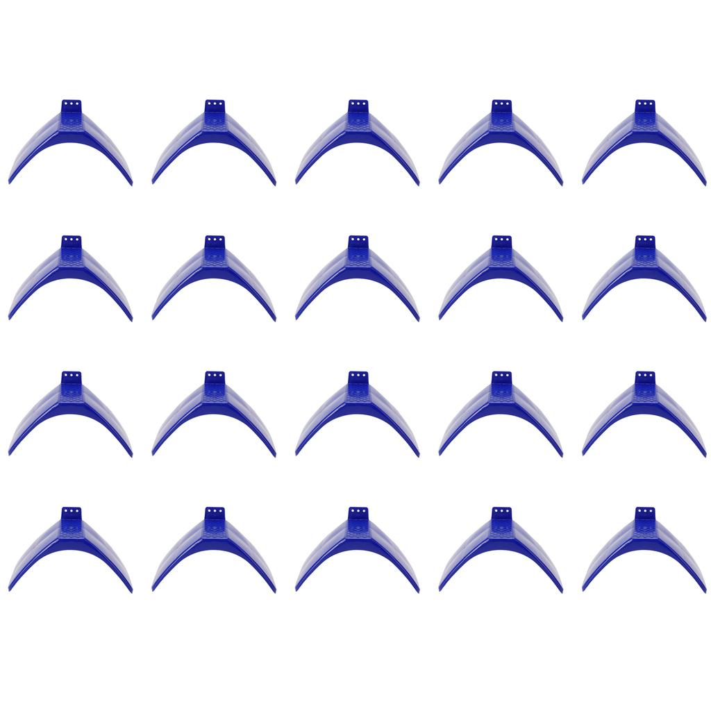 20 stk Fugle Hvilestativ Holder Plast Duer Stativ Ramme Fugler Oppdrettsutstyr