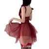 Cute versatile sexy underwear steel ring small chest gathering pure desire perspective suspender keel sex underwear
