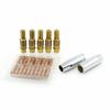 Reliable Mig Contact Tip Consumables 16PC MIG Welding MB15 15AK Contact Tip, 0 6/0 8/0 9/1 0/1 2mm, Suitable For Various Brands