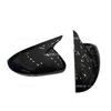 Car  Rearview Side Mirror Cover Wing Cap Fit For  VAUXHALL Corsa D & E 2006-   Rear View Case Trim Carbon Fiber