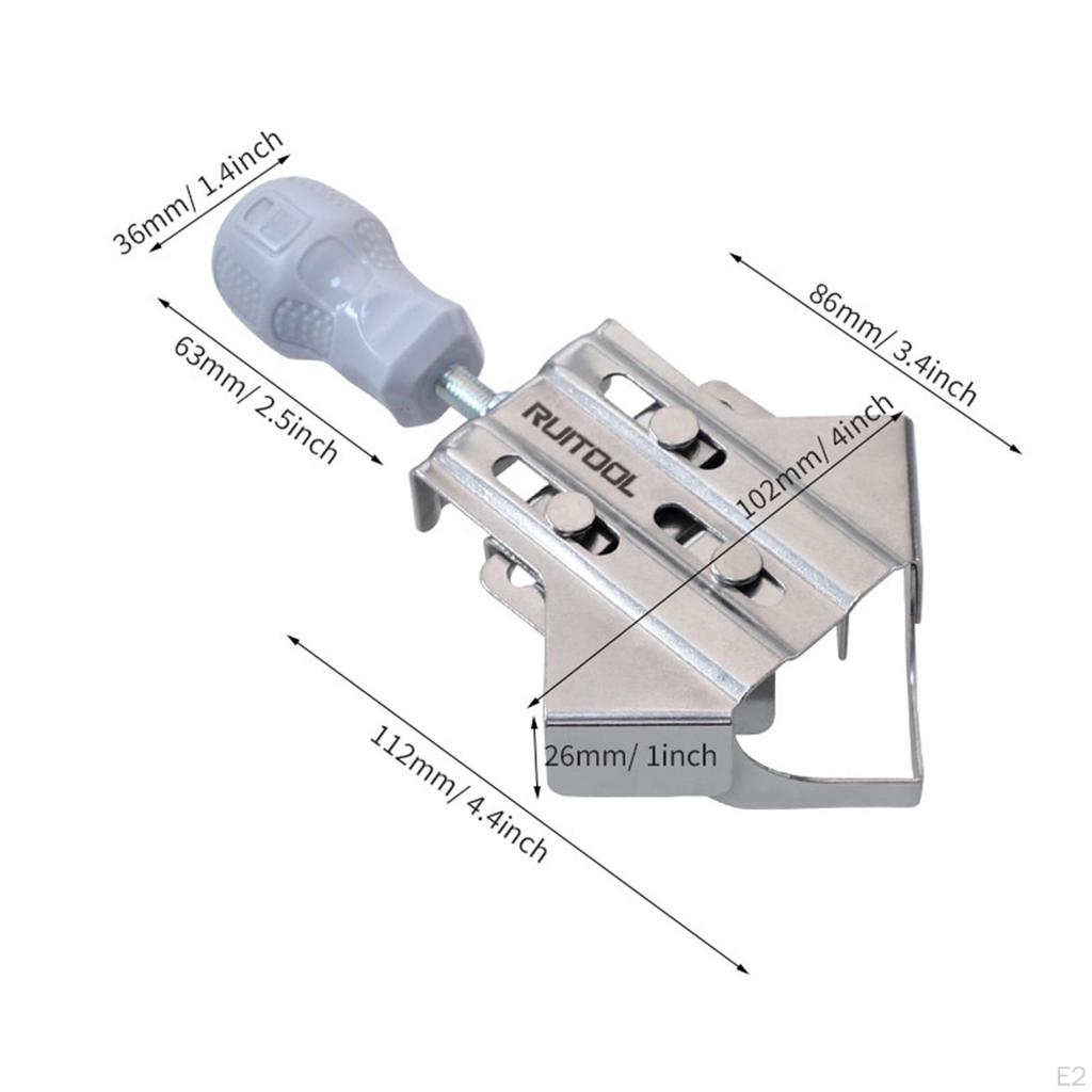 Right Angle Clamp Woodworking Tool High Performance Photo Framing 90 Degree for