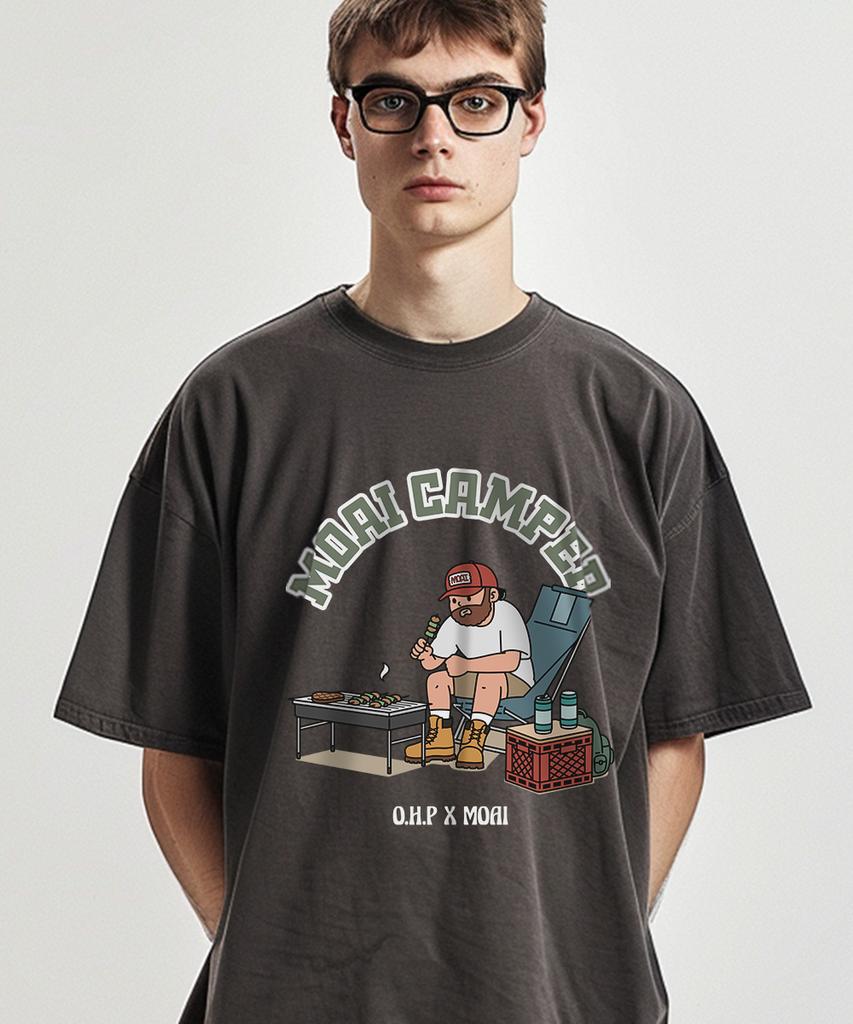 OHP Ohpxmoai Camsung No. 1 Pigment Short Sleeve T-Shirt