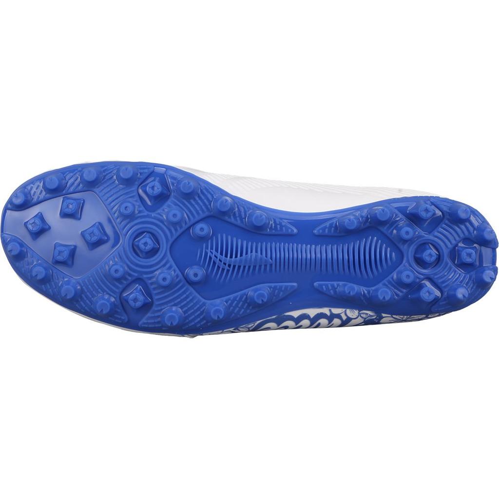 Li Ning Kids MG Stud Mid-Range Short Grass Training Shock Absorption Low-Top Basketball Shoes Kids Basketball Shoes Blue-and-White-Porcelain YSFT014-2