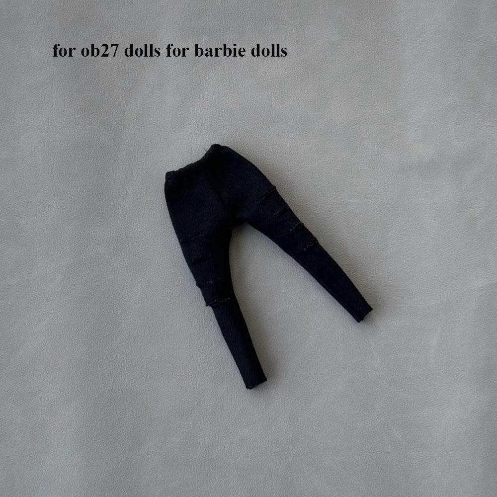 Girl Gift Toys Yoga Sweatpants Jeans Pants for Azone/OB24/OB27 28-30cm Doll for Blyth 1/6 Doll