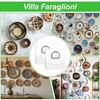 20Pcs Wall Hooks D Shape Hangers With Strong Adhesive Backing For Hanging Decoration Photos Plates Picture