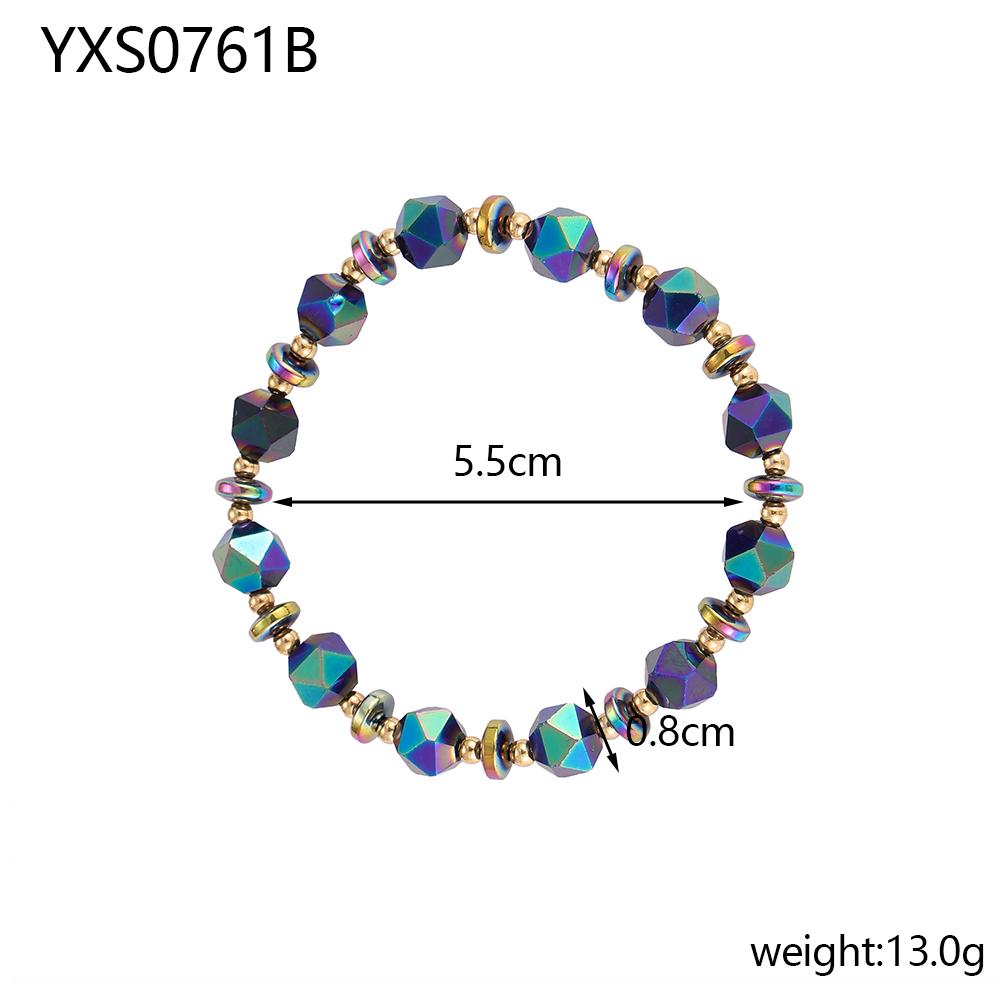 

CARLIDANA Natural Stone Fashion Jewelry Set Waterproof Stainless Steel Gold Plated Natural Pendant Necklace Jewelry for Women