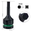 Zeskant Bit Socket Adapter T25H10-H36 voor 3/4 Inch Aandrijving Voor Slagmoersleutel met Verhoogde Sterkte door Geïntegreerde Constructie