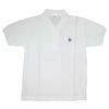 Exam Clothes Short Sleeve Polo Shirt 100% Cotton Airplane One Point Embroidery Children's Polo Shirt No Pocket White for Examinations Going To