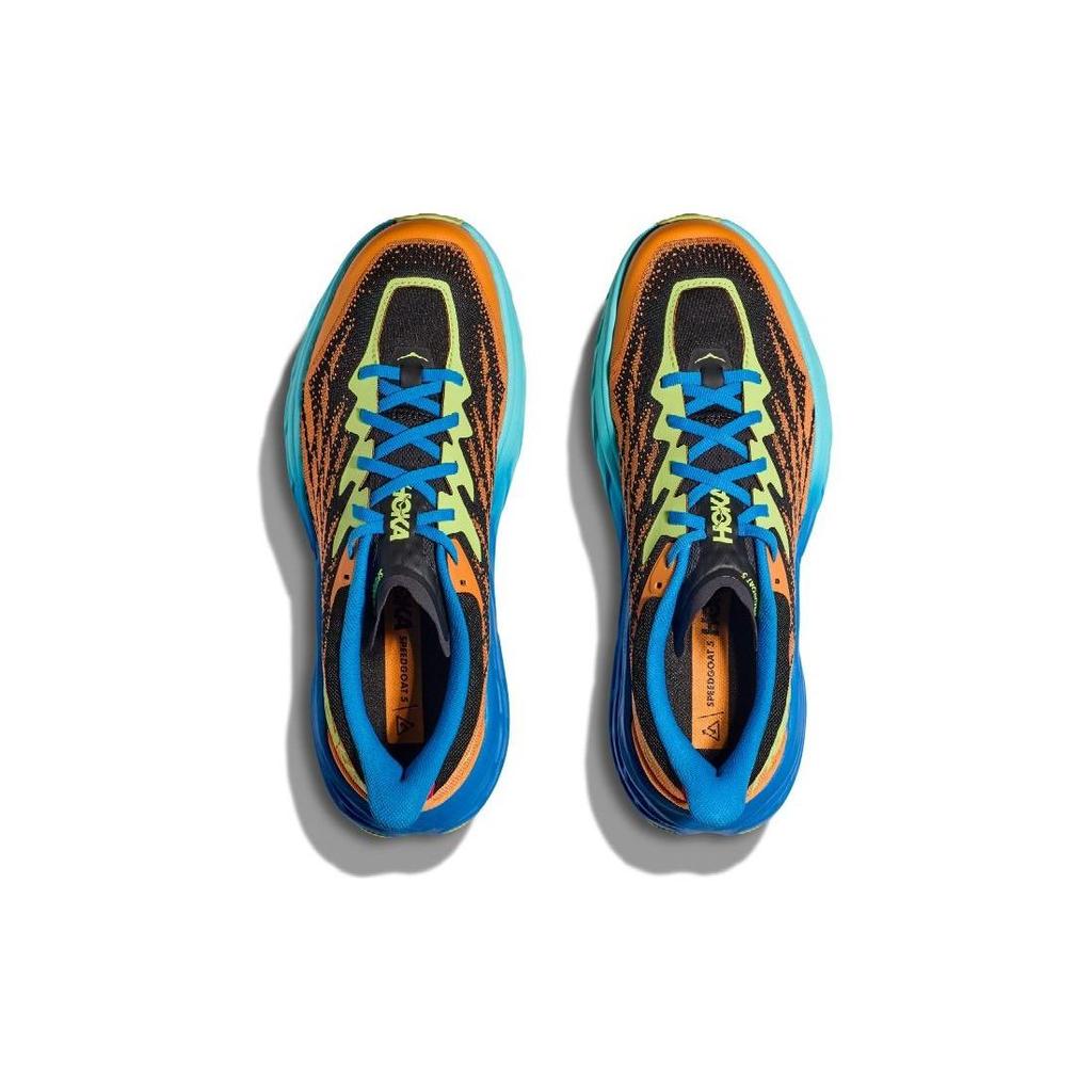 HOKA One One Speedgoat 5 Solar Flare Diva Blue Men Sneakers 1123157-SDV