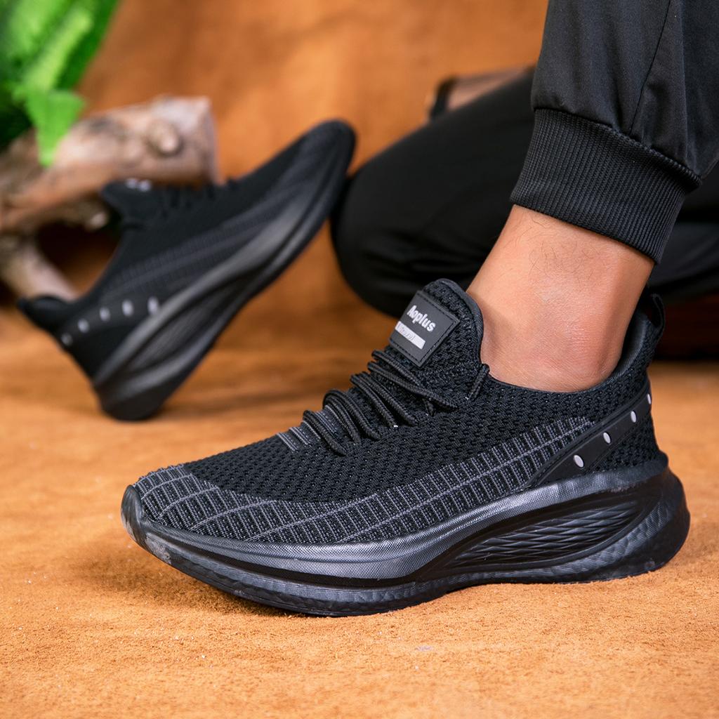 Summer shoes men's shoes colored mesh men's shoes breathable sports and leisure running shoes