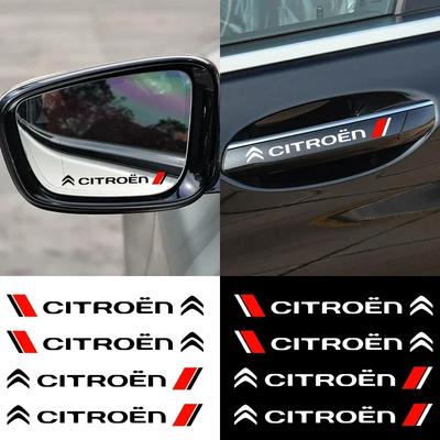 Car Door Anti Scratch Auto Door Handle Protector Decals Wiper Stickers For C1 C2 C3 C4 C5 C6 C8 C4L DS3 DS4 DS5 DS5LS DS