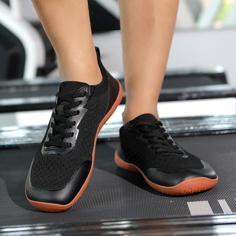 Mesh Wide Toe Casual Sneakers Light Breathable Cross-training Shoes Women Men Non-slip Walking Flat Shoes