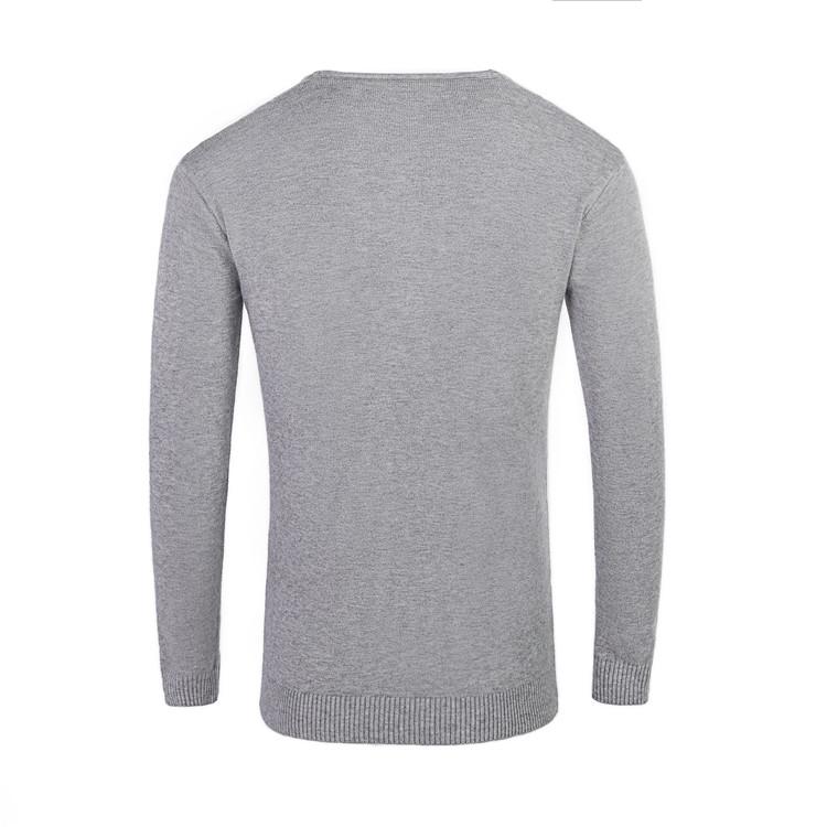 Men's Korean Style Slim Fit V-neck Autumn/Winter Sweater Knit Pullover