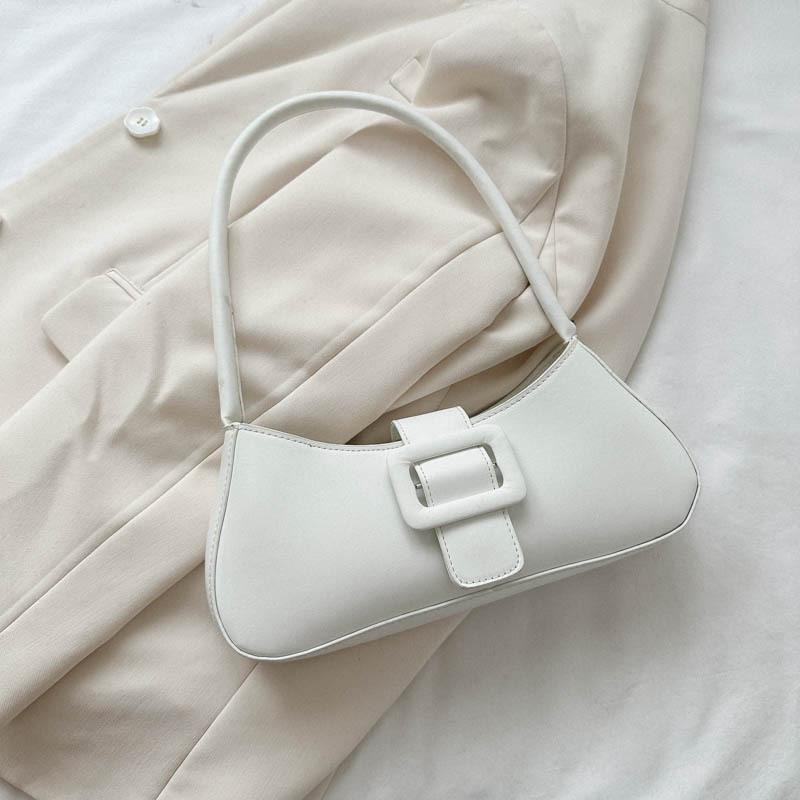 New Summer Niche Trend Bag Women's Fashion Shoulder Bag Simple Handbag Retro Bag