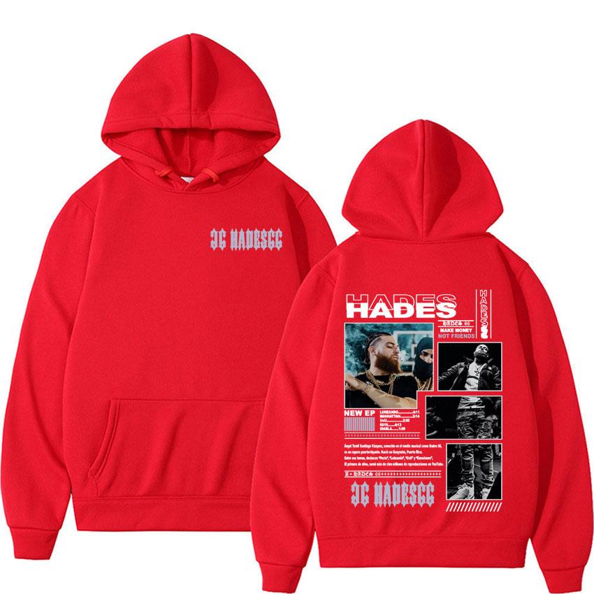Rapper Hades 66 Make Money Not Friends Album Cover Pullover Hoodies Men Women Harajuku Hip Hop Street Pop Music Hoody Sweatshirt