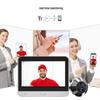3MP Smart Türspionkamera mit Tuya App Fernanruf und Diebstahlschutz Visuelle Türklingel