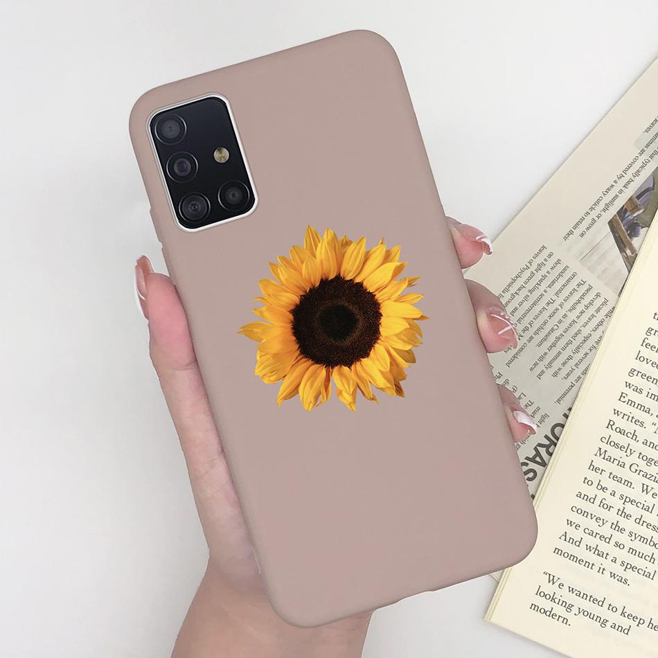 For Samsung Galaxy A51 Case Cover Soft Silicone TPU Bumper Phone Case for Samsung A31 A71 A515 A515F A 71 51 31 Coque Funda Capa