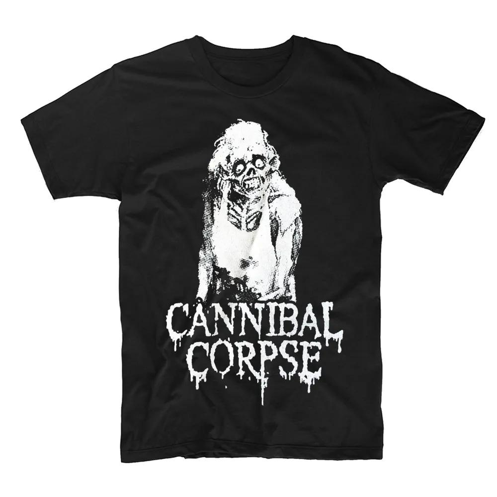 Unisex Short Sleeve Crew Neck Cotton T Shirt Cannibal Corpse Rock Metal S