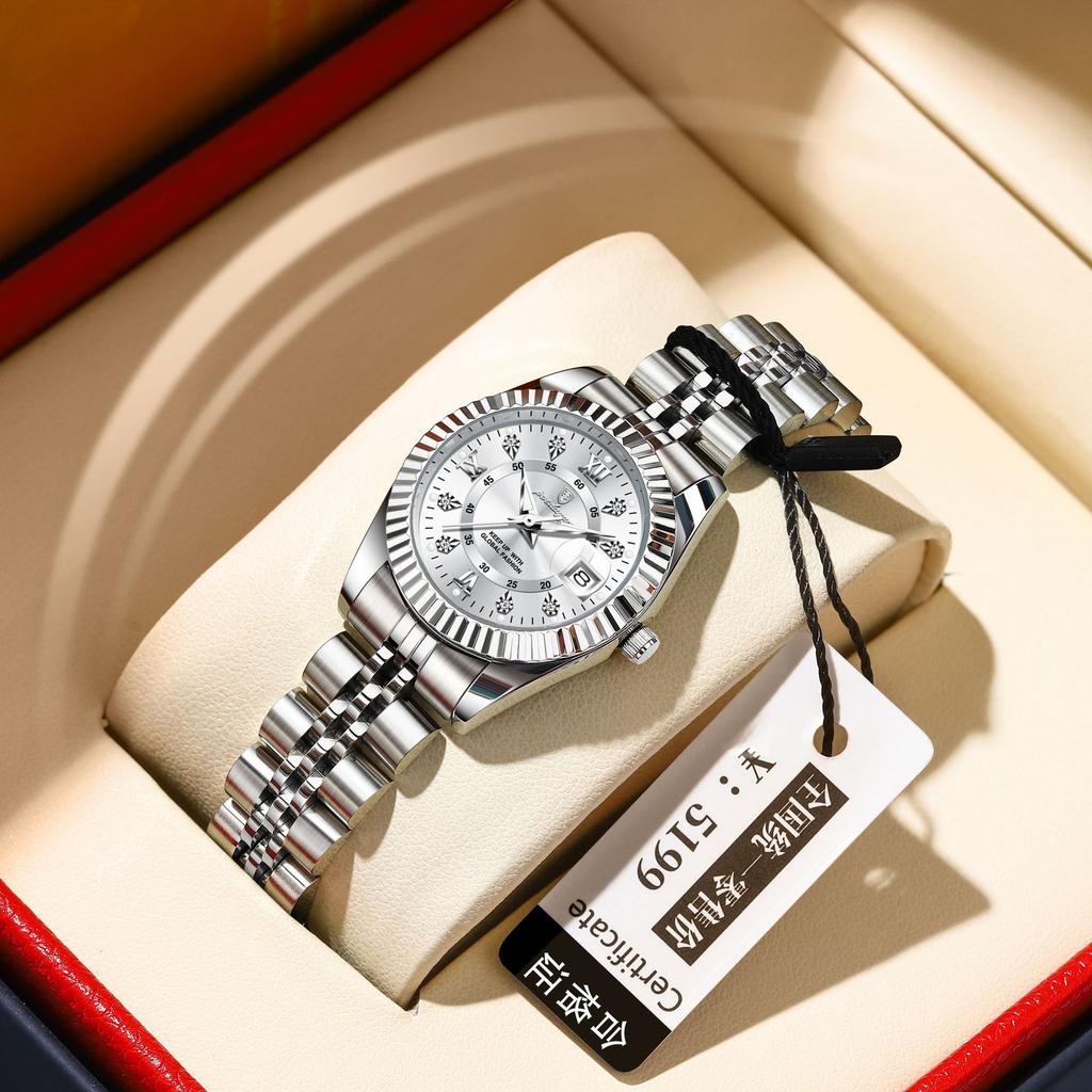 Orologio da Donna Lussuoso Luminoso al Quarzo