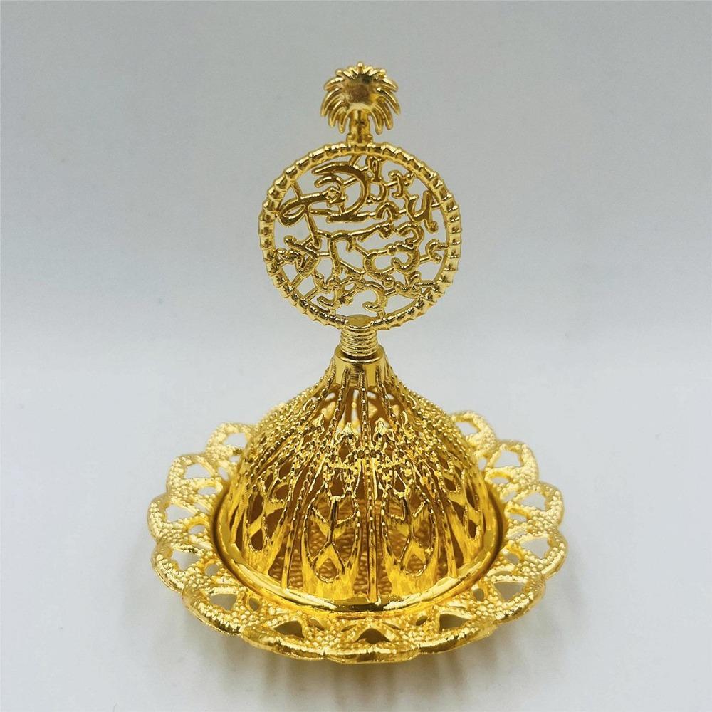 Retro Mini Censer Holder Zinc Zinc Alloy Aromatherapy Burner Portable Incense Stick Burner  Living Room