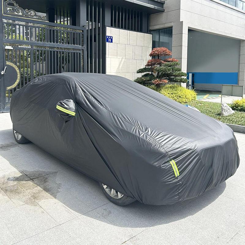 Car Cover Waterproof All Weather Snow Cover All Weather Waterproof Car Cover Windproof Protection Cover Breathable Dustproof Car