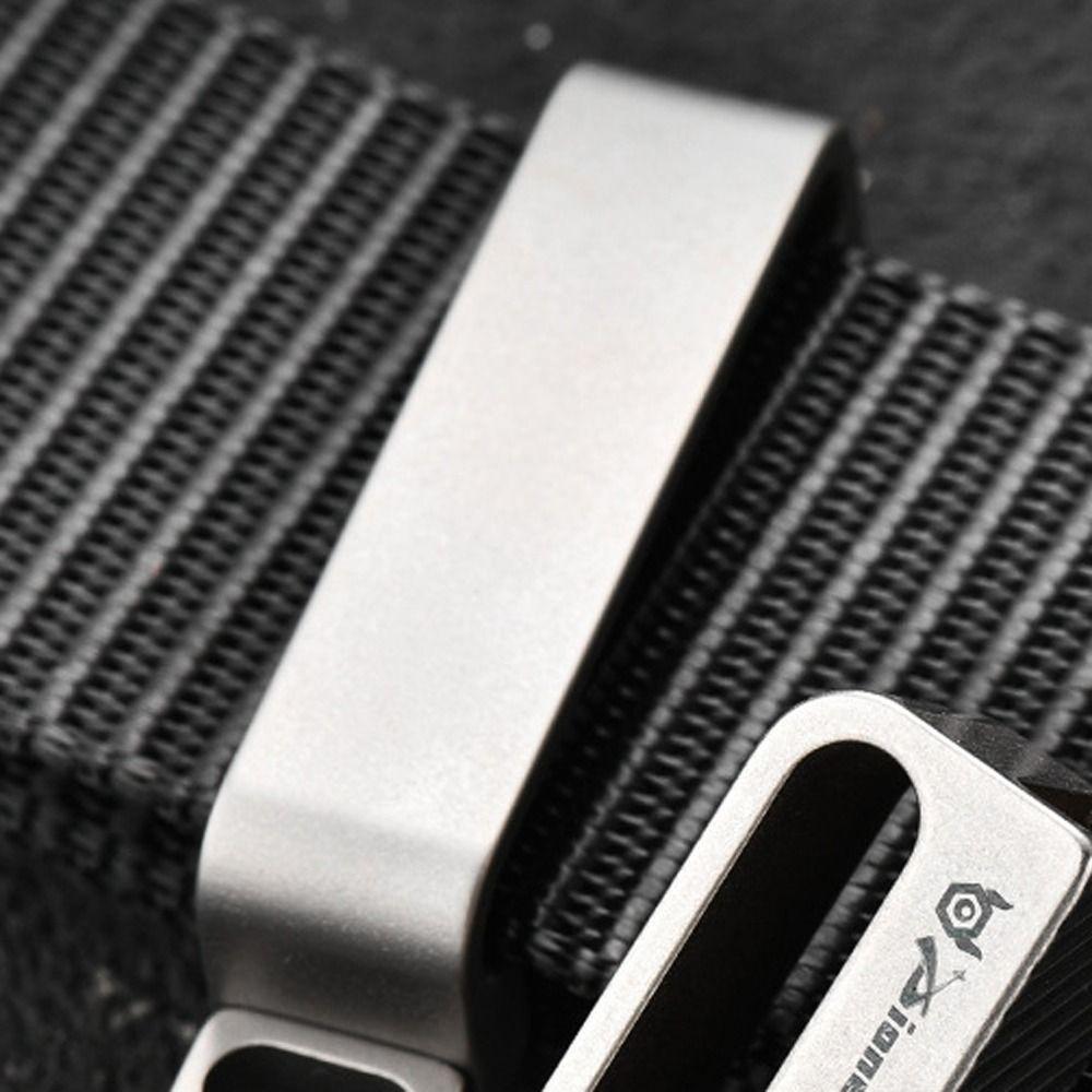 Lightweight Carabiner Hook Clip EDC Waist Belt Car Key Ring Portable Waist Belt Buckle  Outdoor