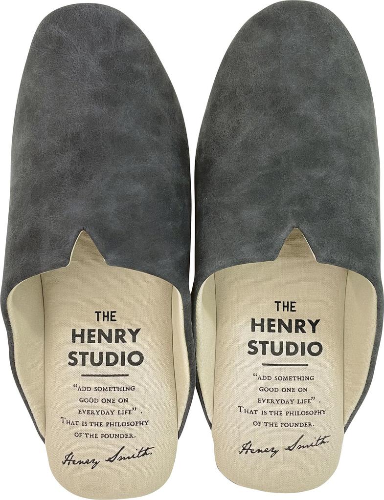 Daikai Faux Leather Slim Slippers 73541 Large Black,