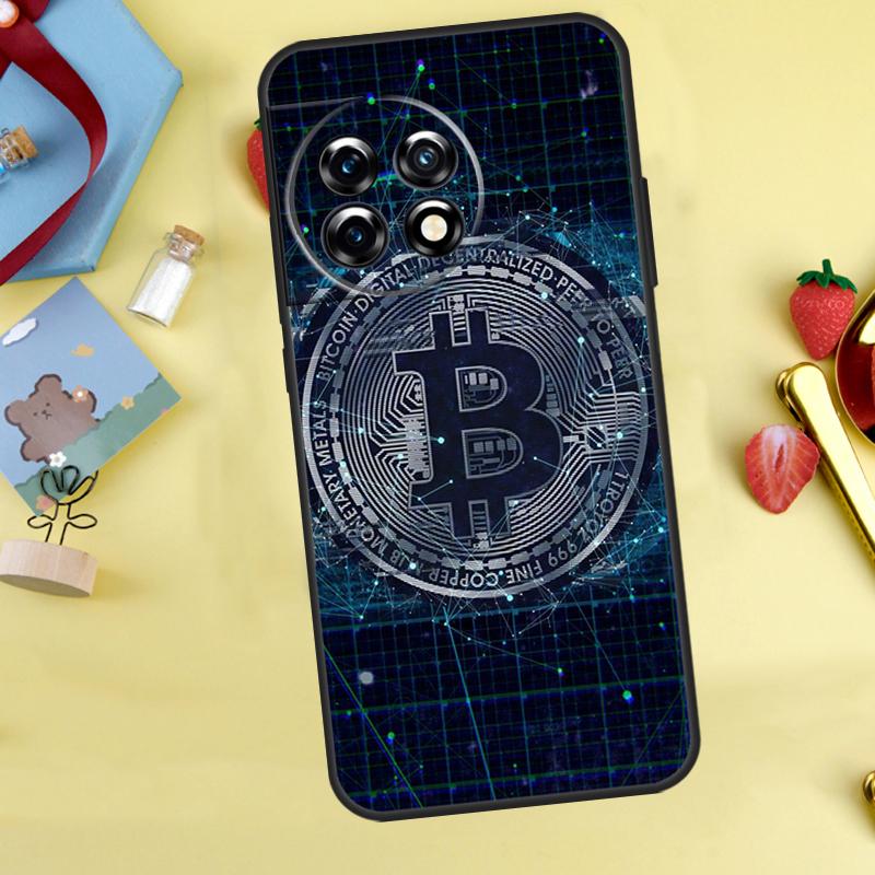 Bitcoin Coins Funny Case For OnePlus Nord 5 CE 2 3 4 Lite N20 N30 OnePlus 15 12R 13R 13 12 11 10 10T 13T Cover